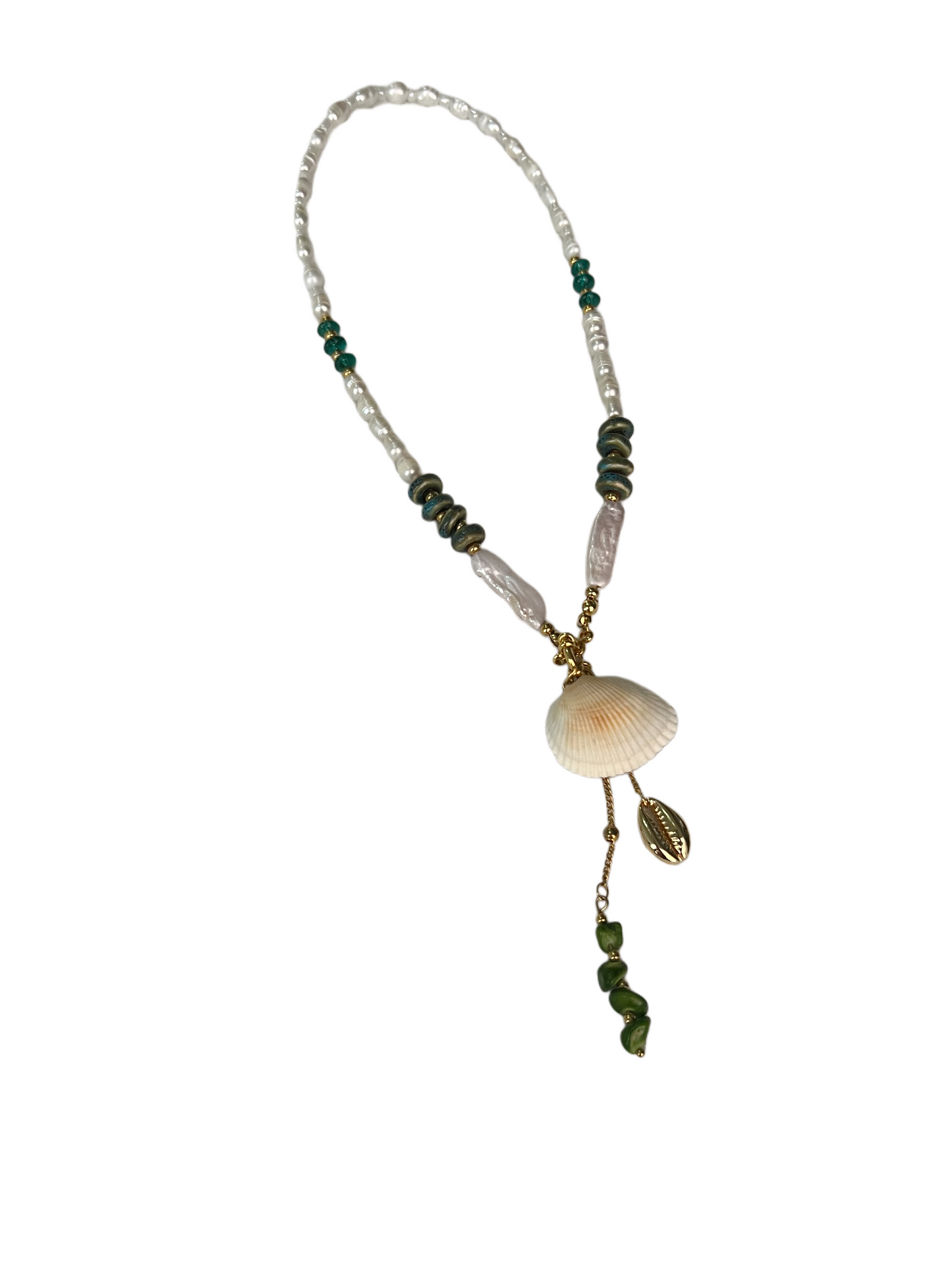 the green shell necklace