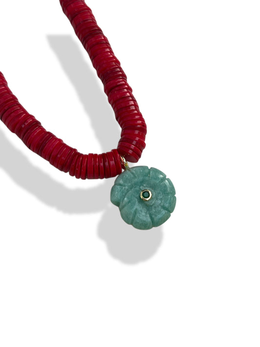 Redshine necklace