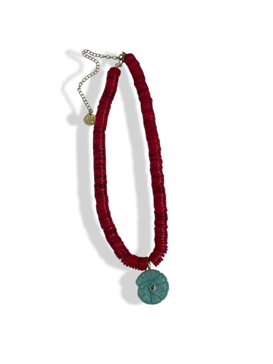 Redshine necklace
