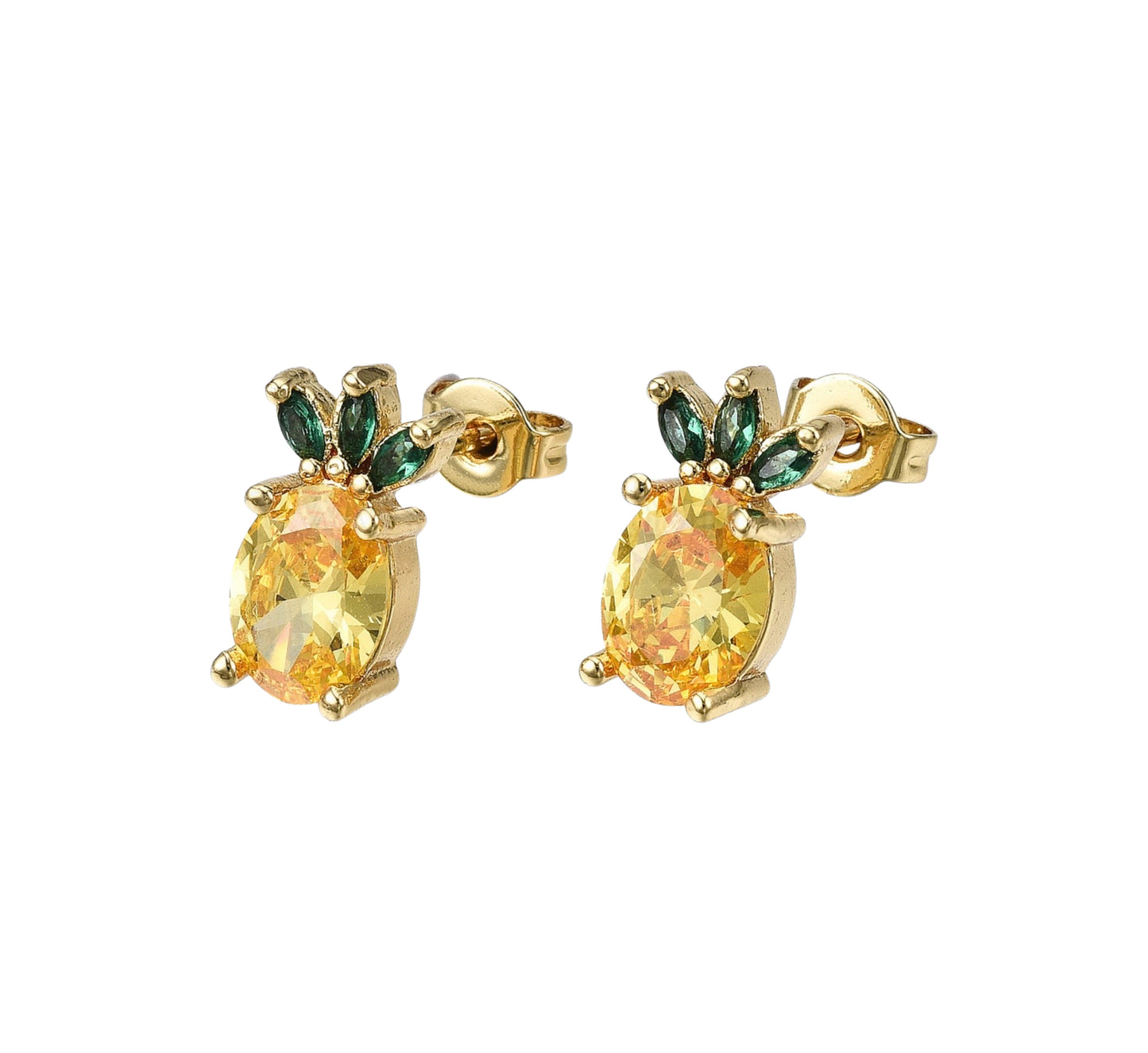 Pineapple earrings