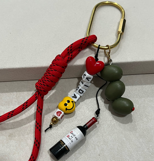 Olive lovers Keychain
