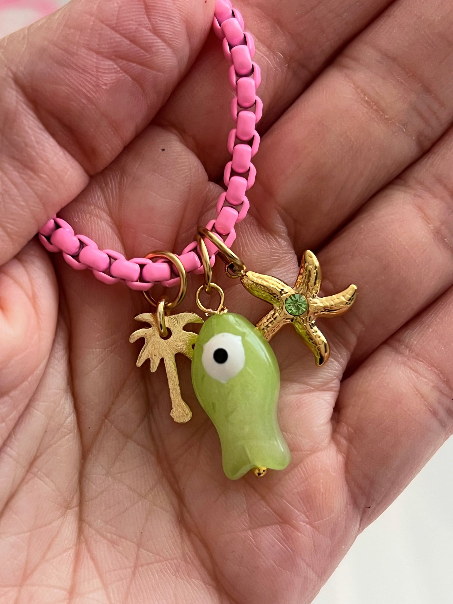 Pink playita chain