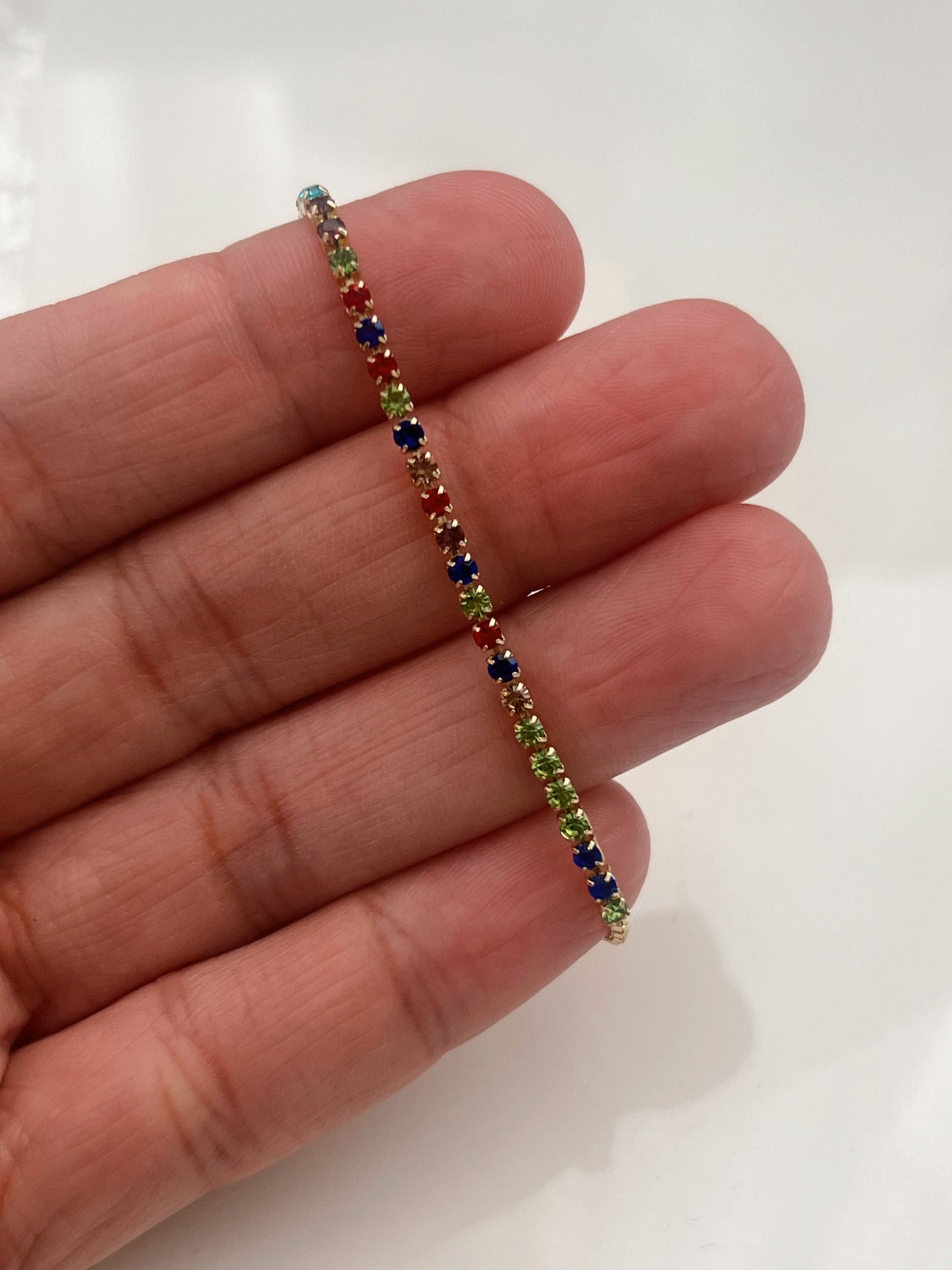 Colored Crystals bracelet