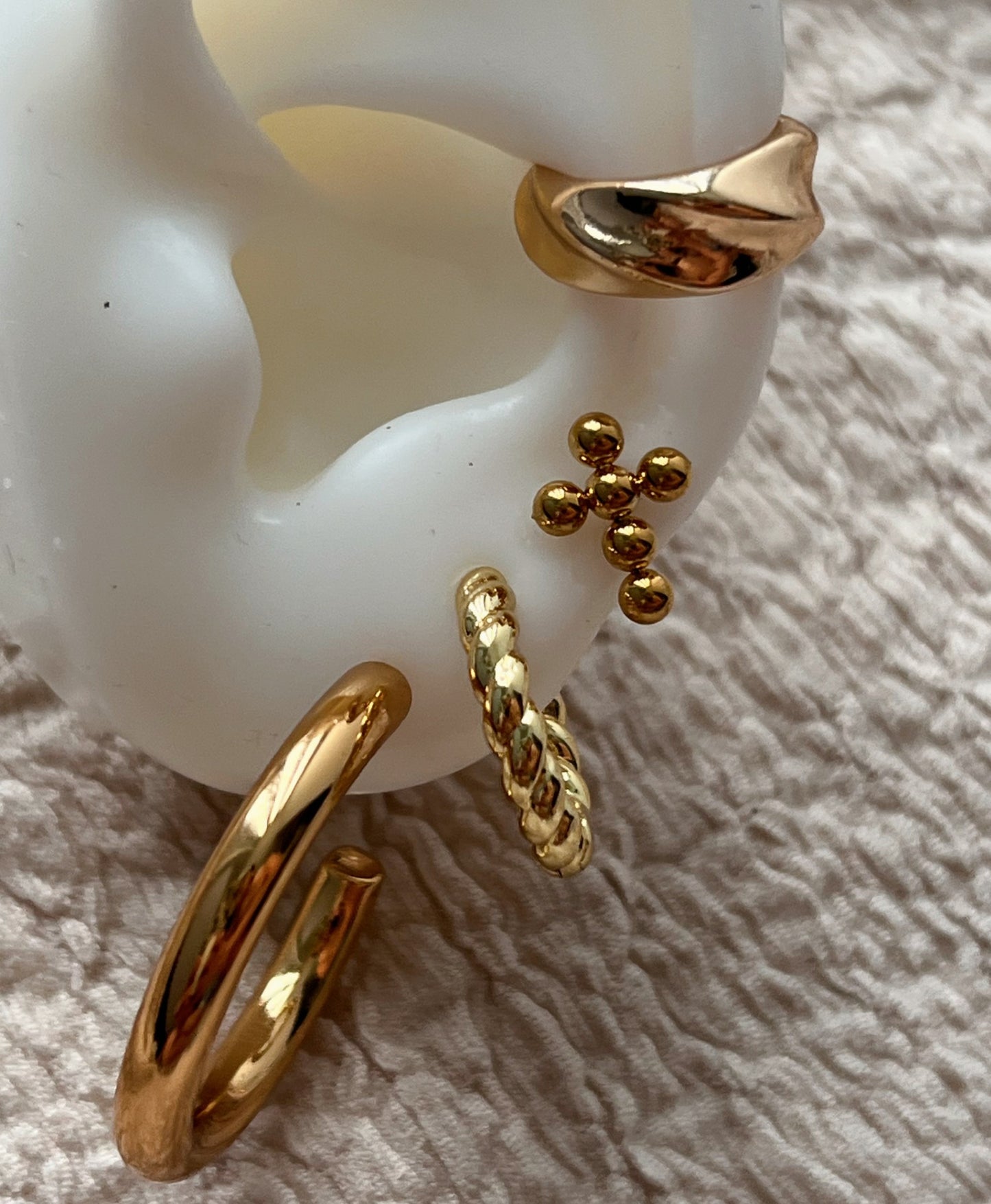 Cross earrings