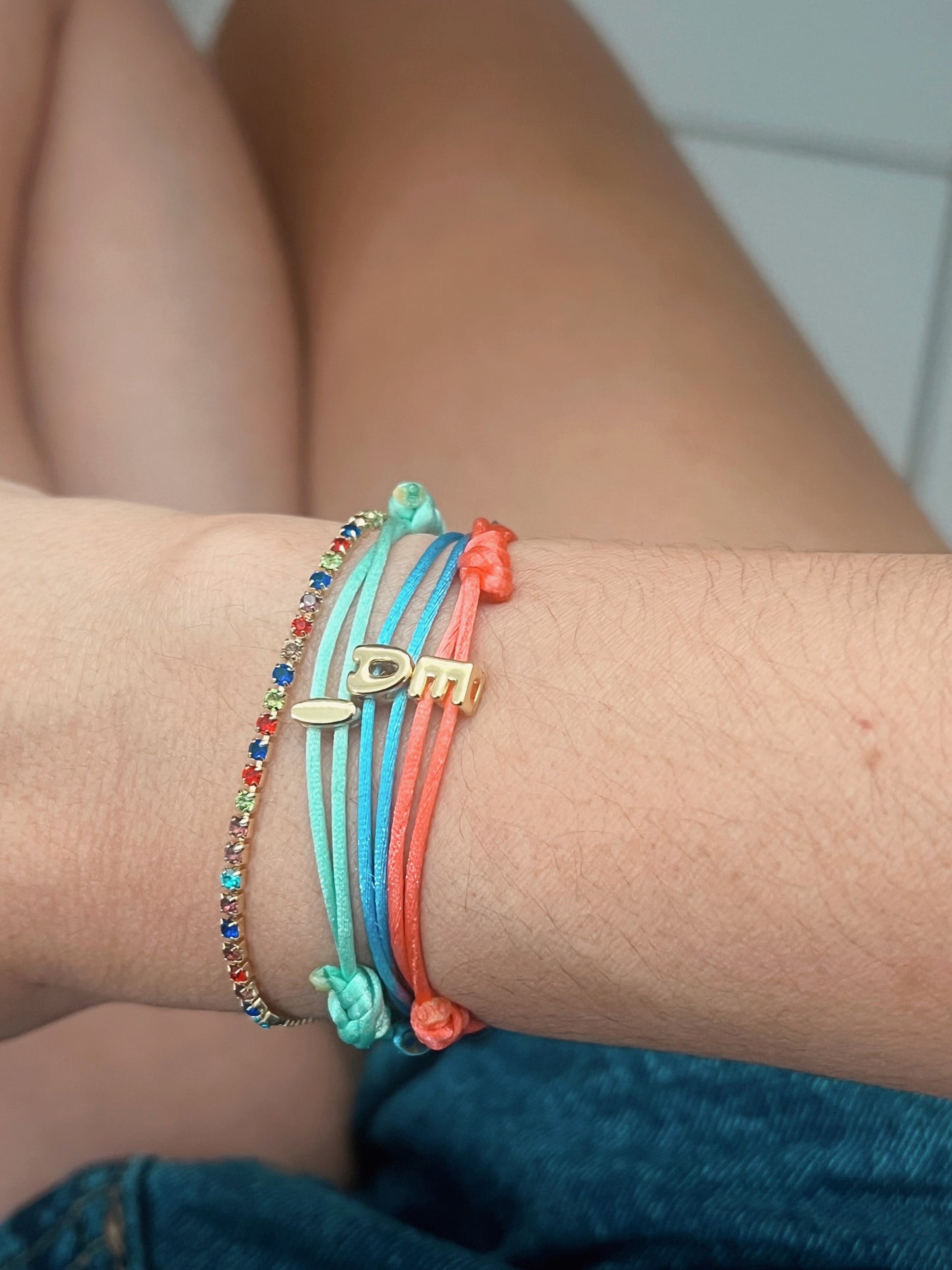 Colored Crystals bracelet