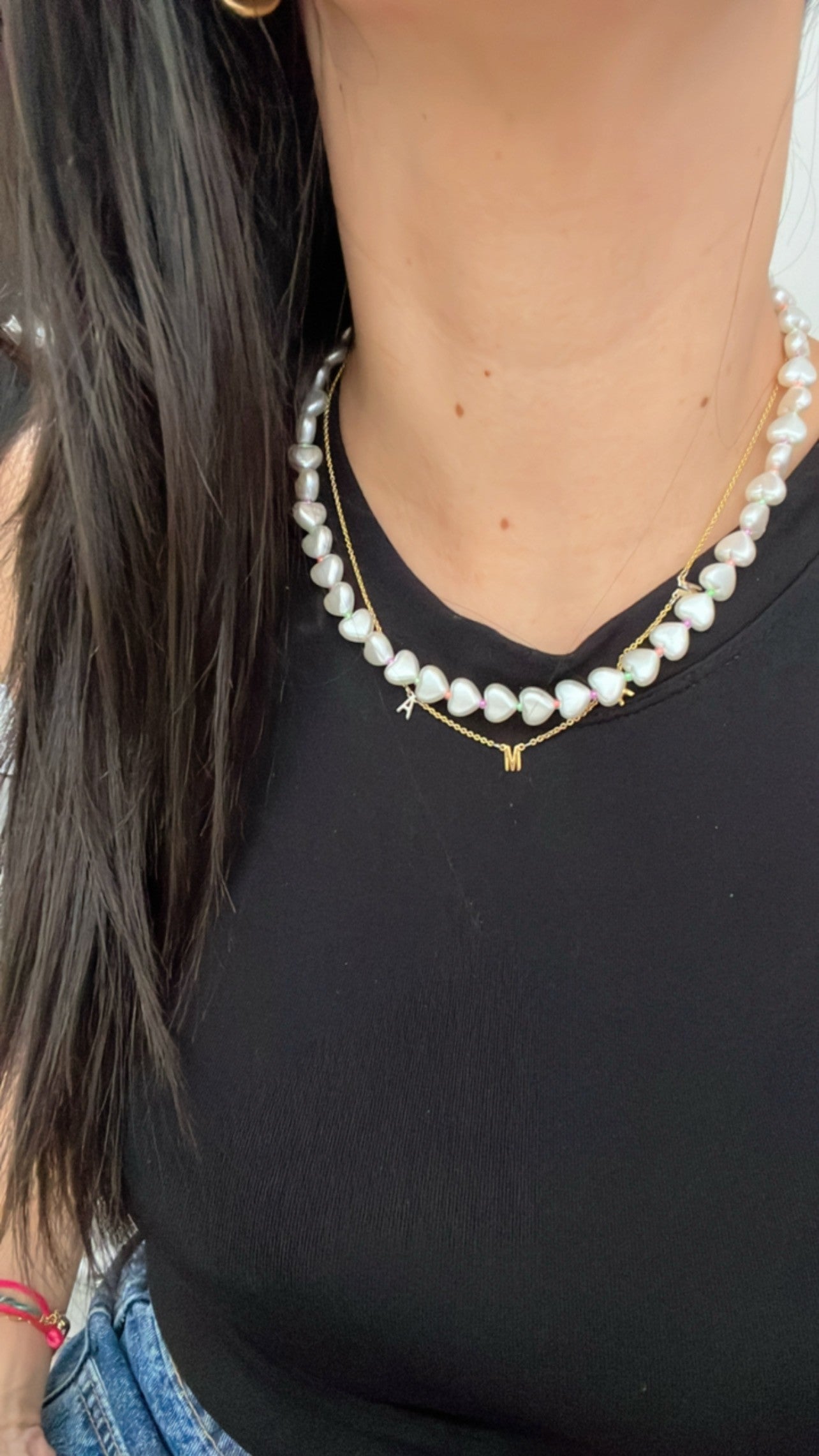 Lovely hearts necklace