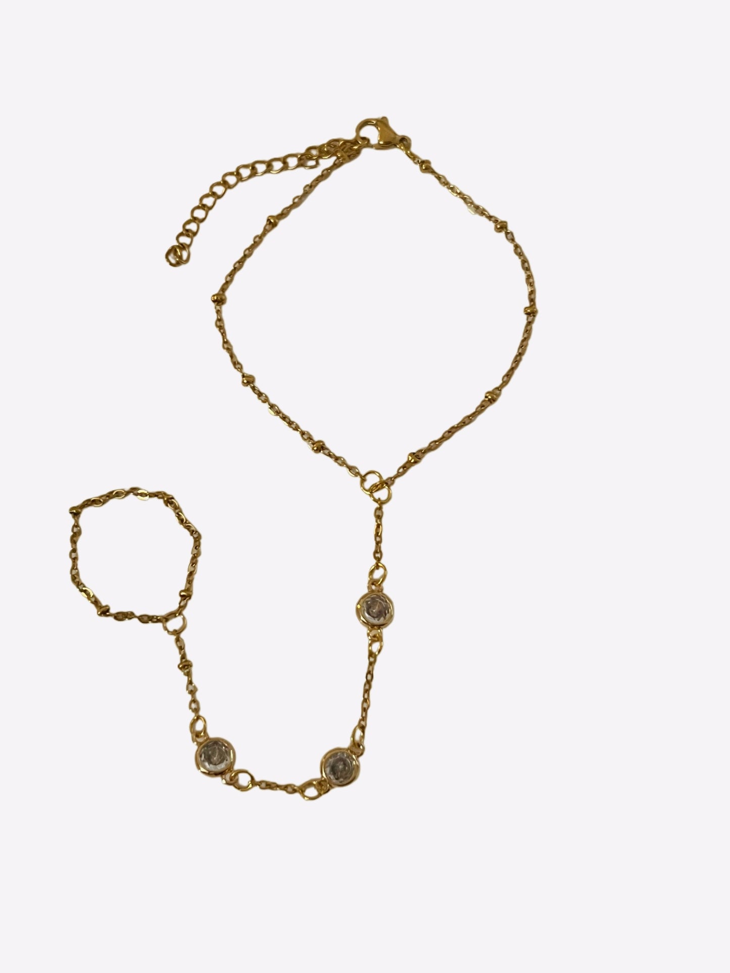 Zirconia hand bracelet
