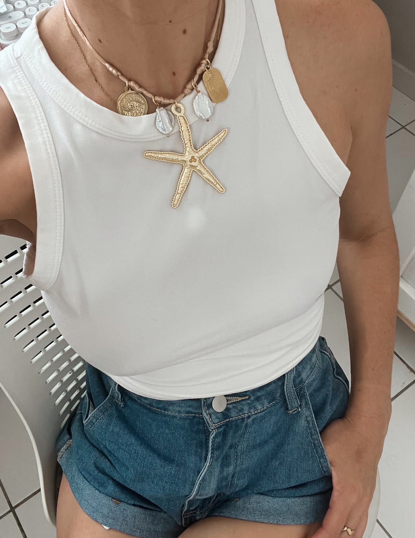 Big Starfish necklace