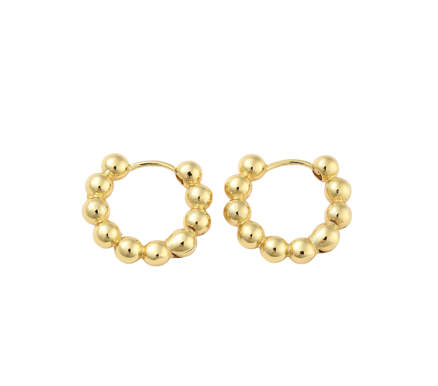 Bubble gum earrings