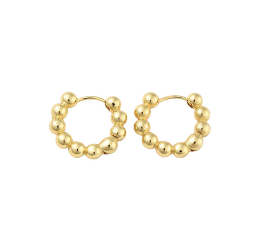 Bubble gum earrings