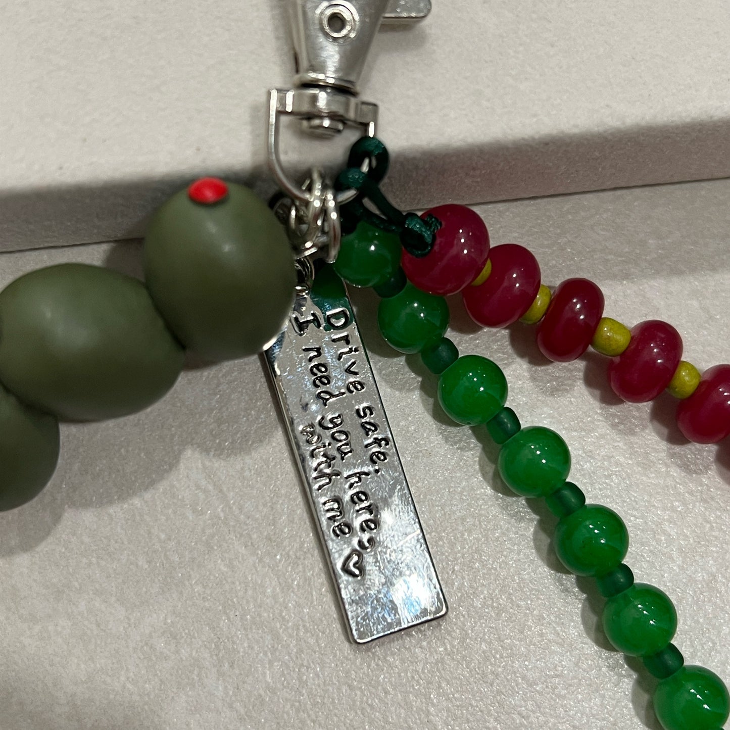 Olive keychain 🫒