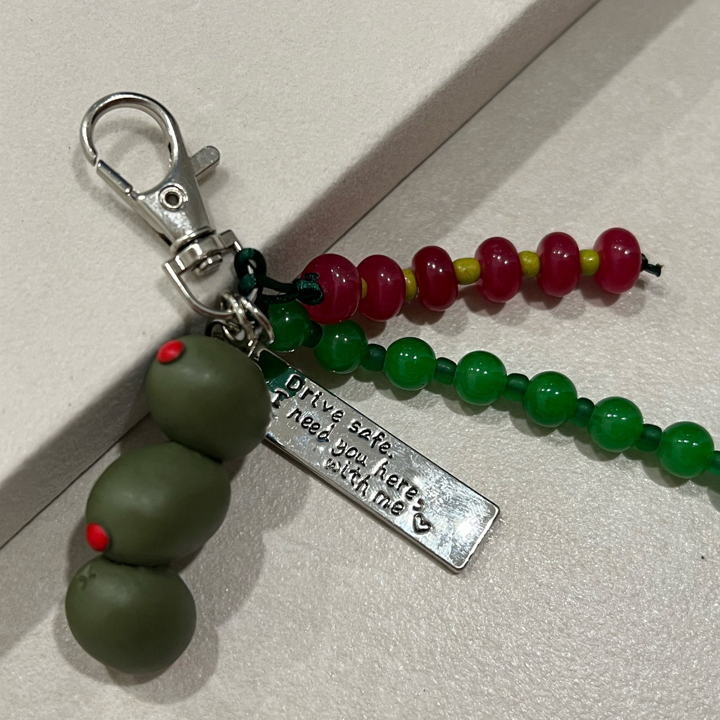 Olive keychain 🫒