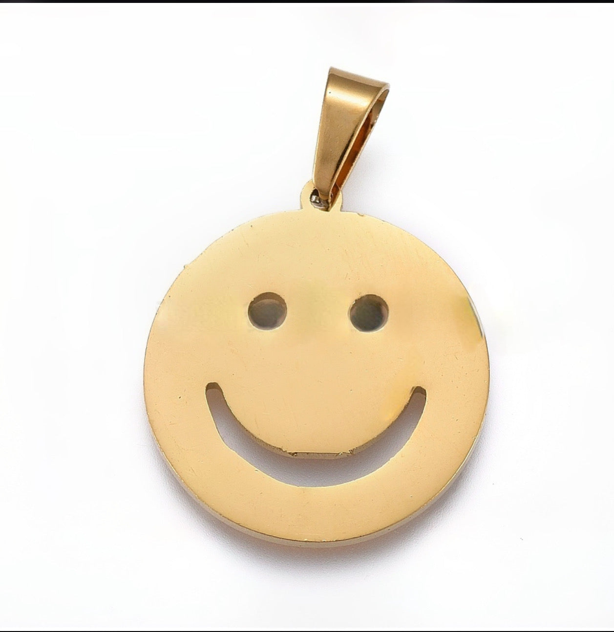 Smile face charm