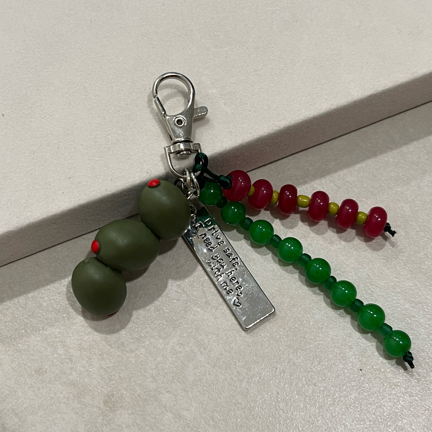 Olive keychain 🫒