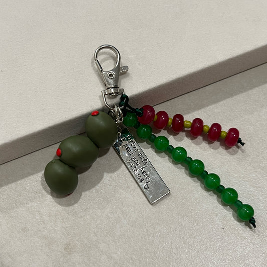 Olive keychain 🫒