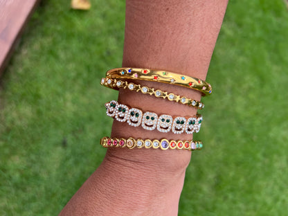 Happy-face bracelet