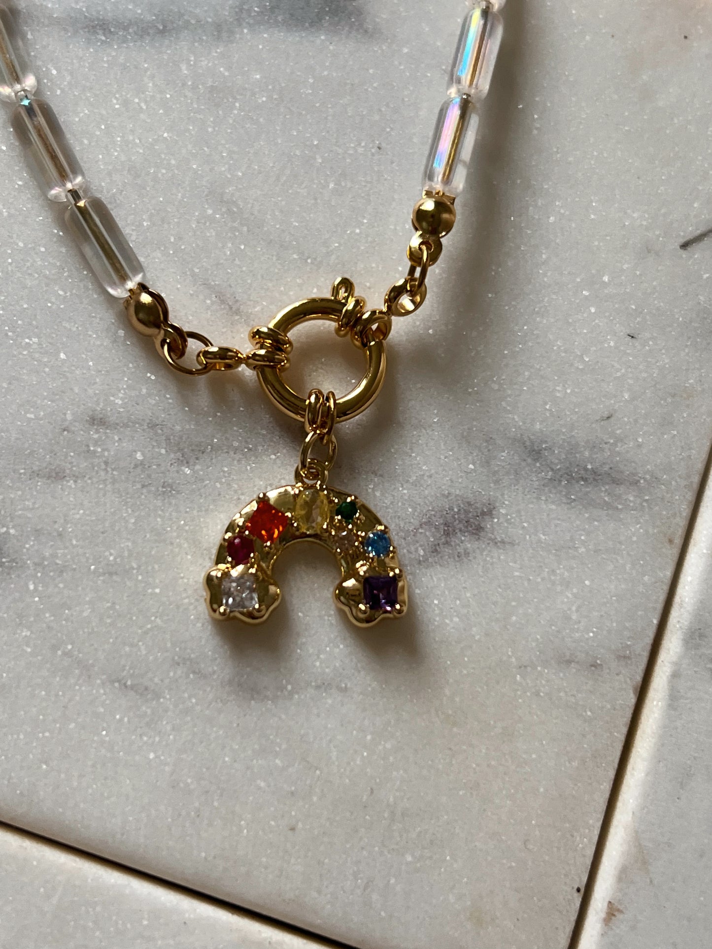 Rainbow necklace