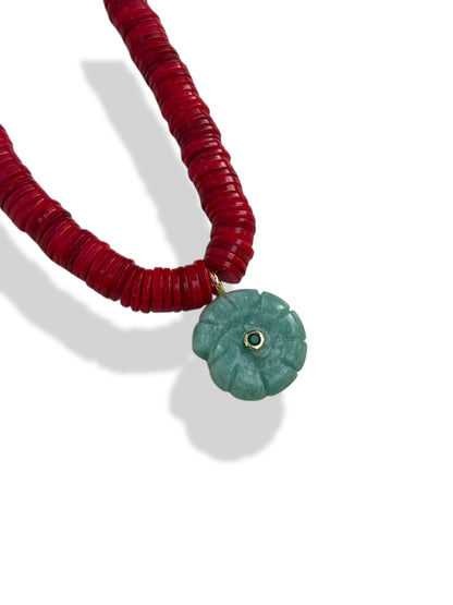 Redshine necklace