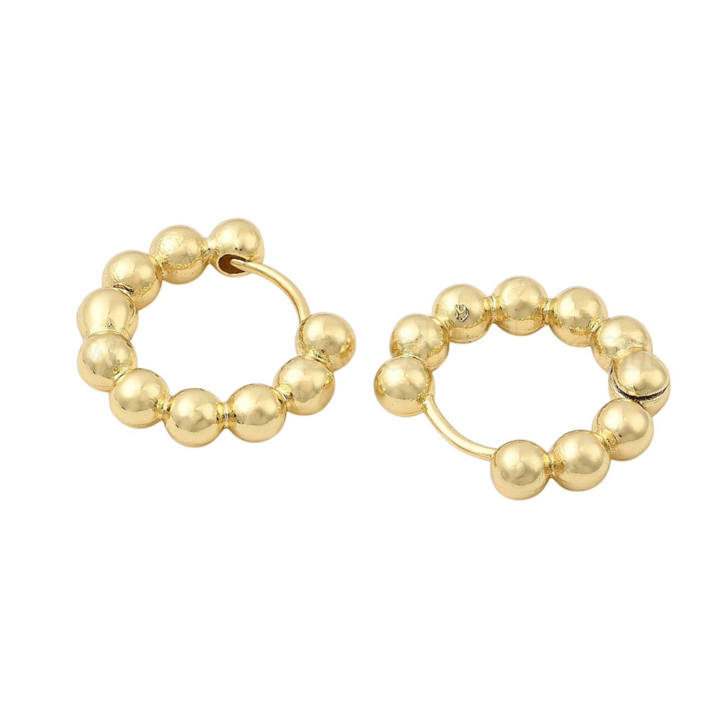 Bubble gum earrings