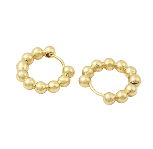 Bubble gum earrings
