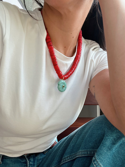 Redshine necklace