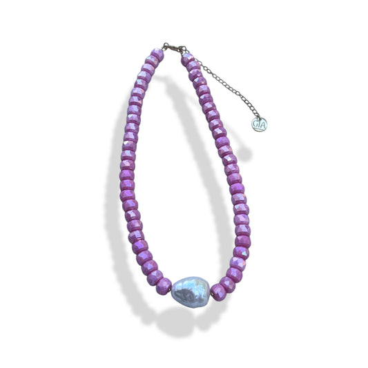 Sweet pink necklace