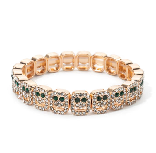 Happy-face bracelet