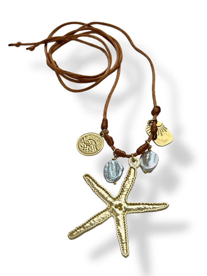II Big starfish necklace
