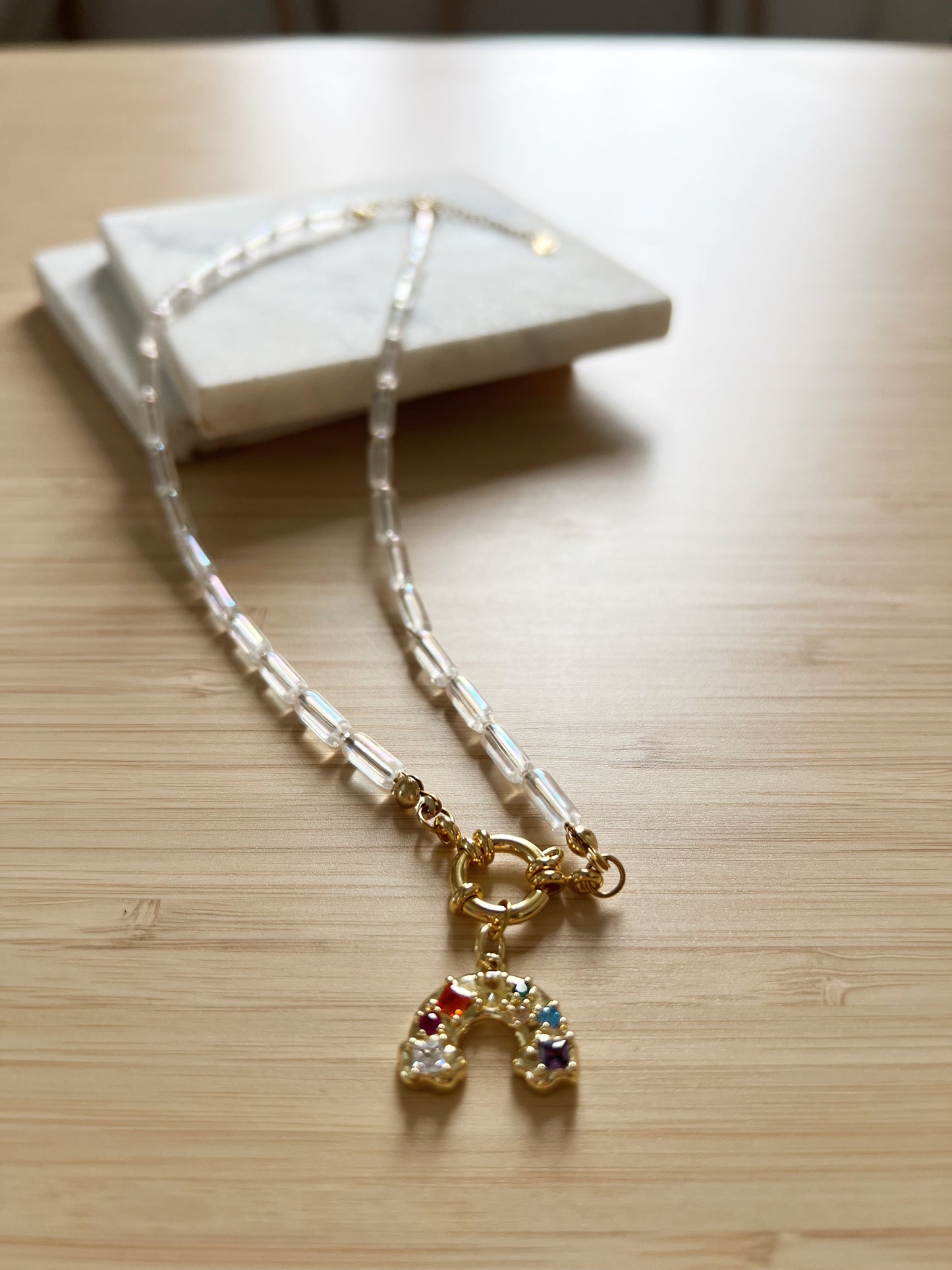 Rainbow necklace