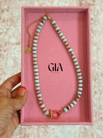 Camelia necklace