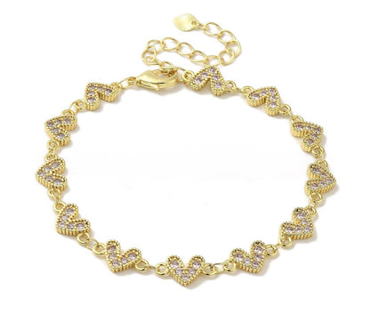 Mini heart bracelet