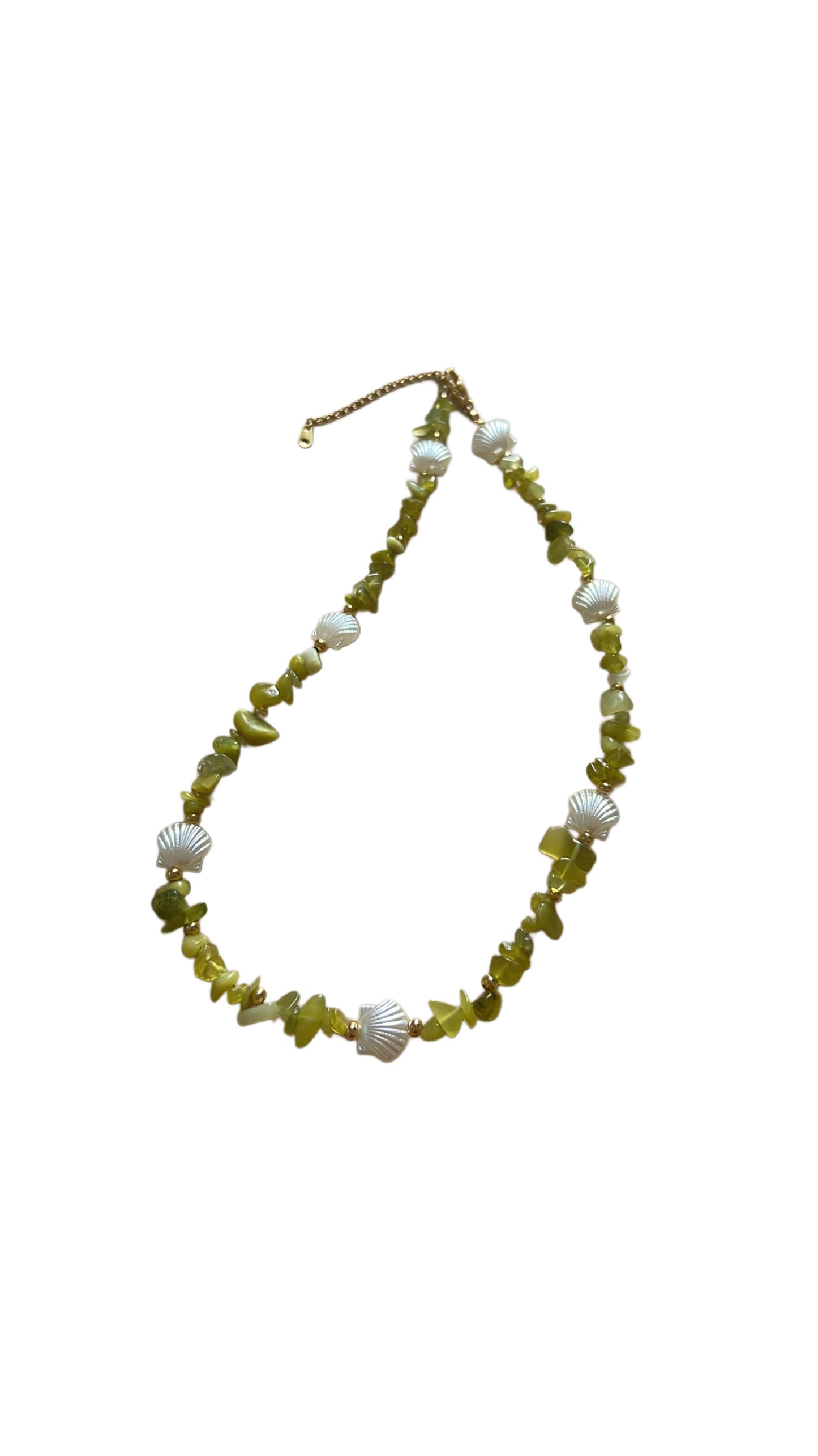 Green Stones Necklace