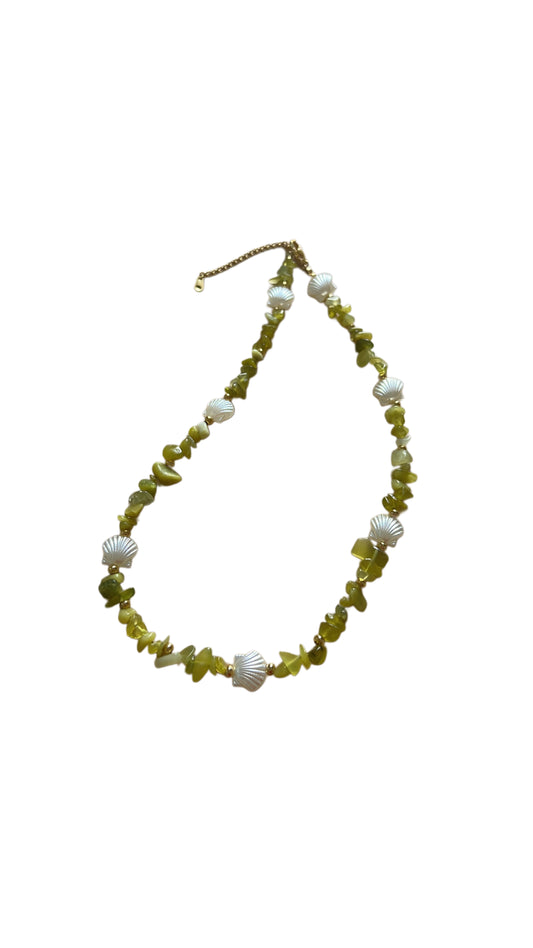 Green Stones Necklace