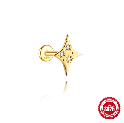 Shiny star earring