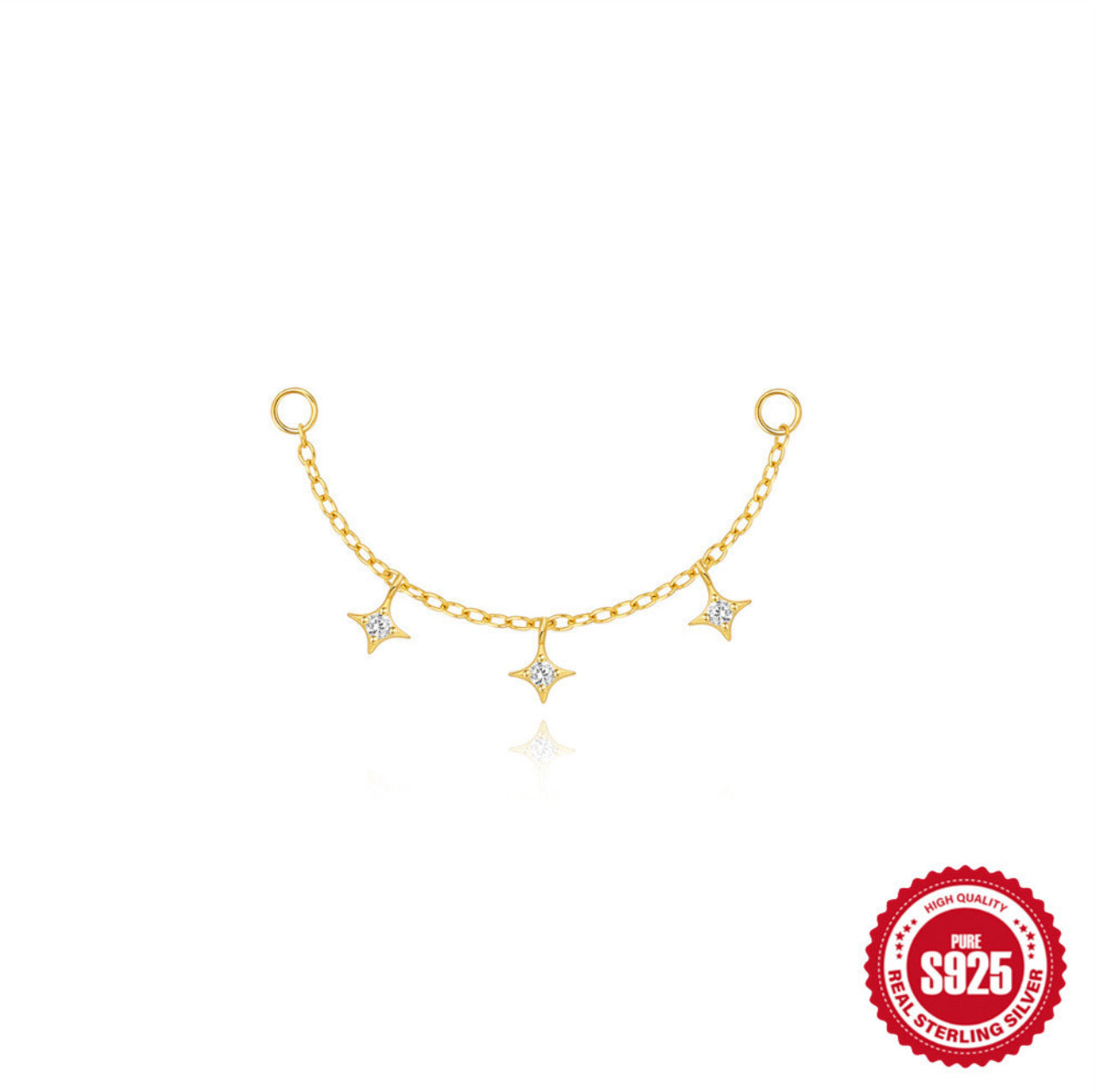 Mini stars earrings accessories