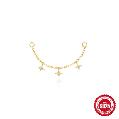 Mini stars earrings accessories