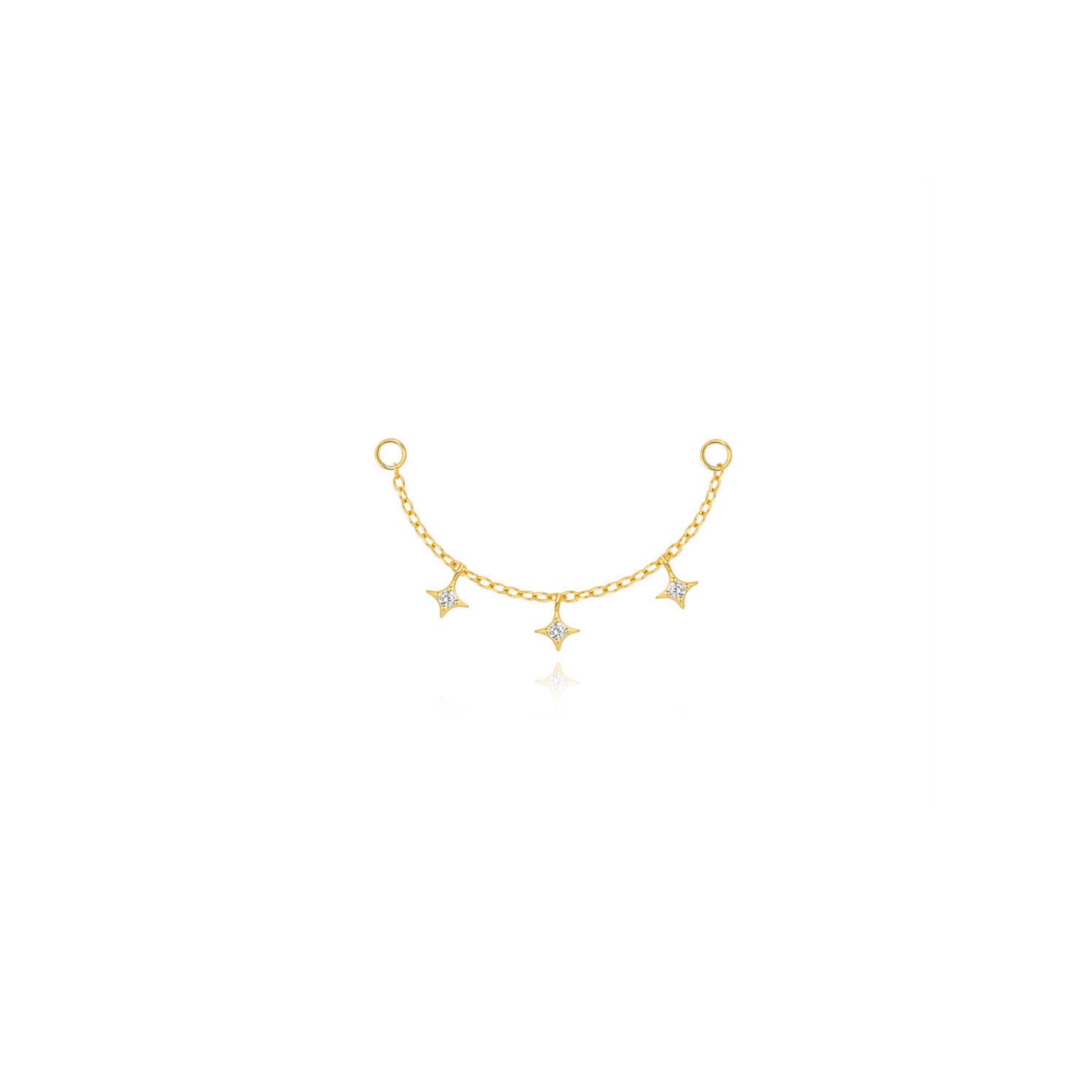 Mini stars earrings accessories