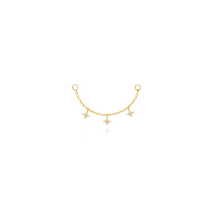Mini stars earrings accessories