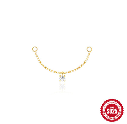 Dainty square earrings accessories