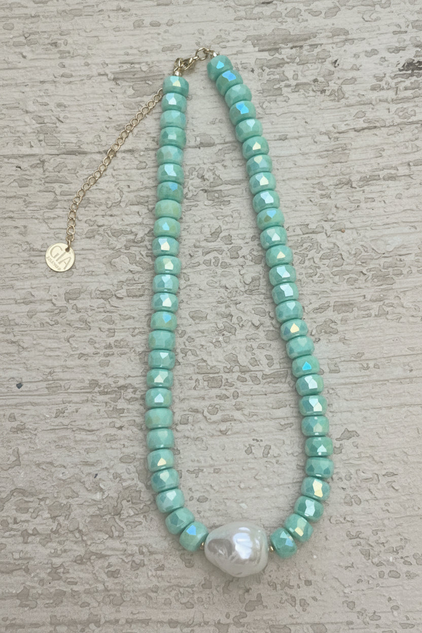 Sweet green necklace