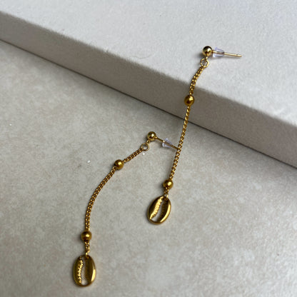 Cowrie earrings