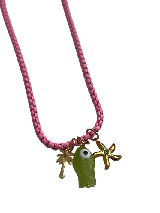 Pink Playita Chain
