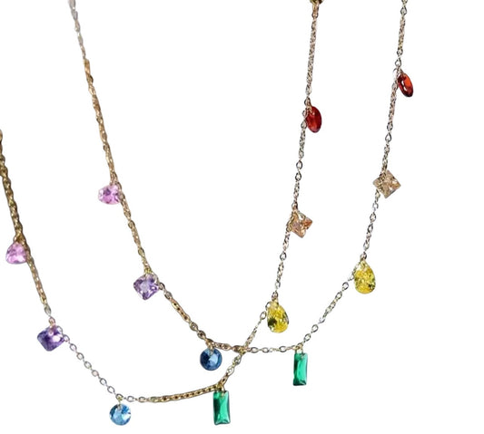Drops of color chain
