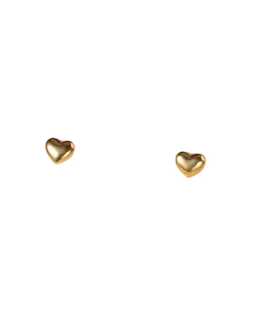 Mini heart earrings