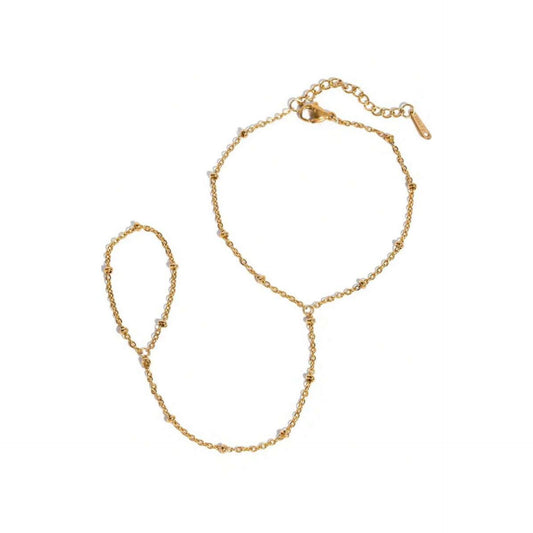 Dainty hand bracelet