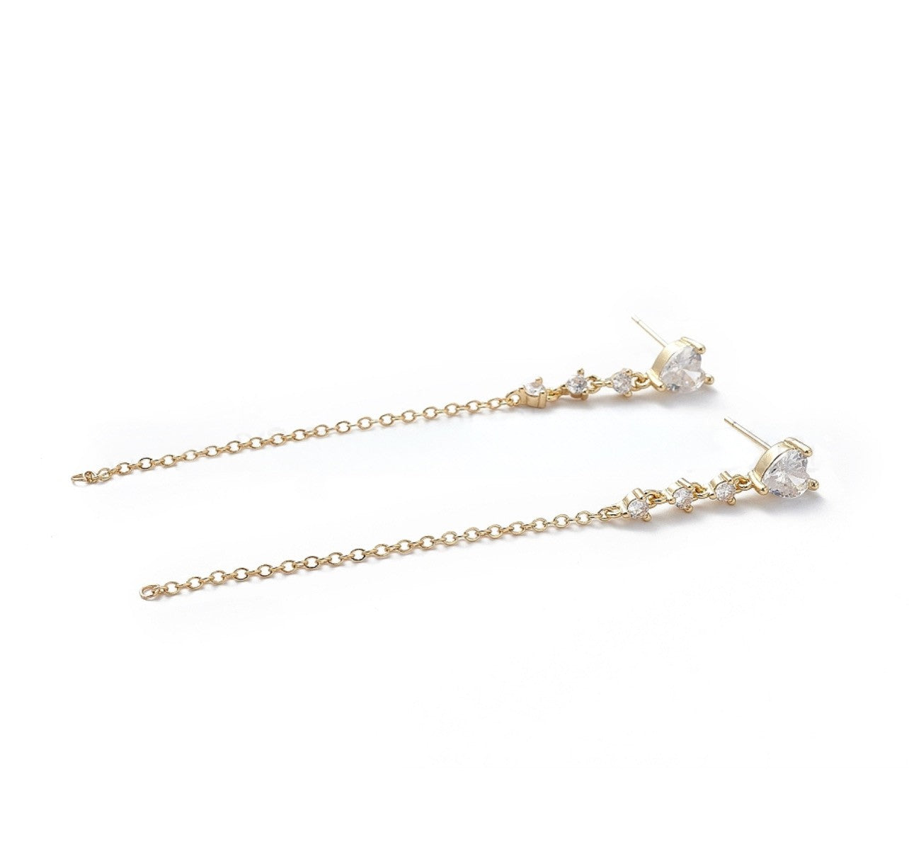 heart earrings