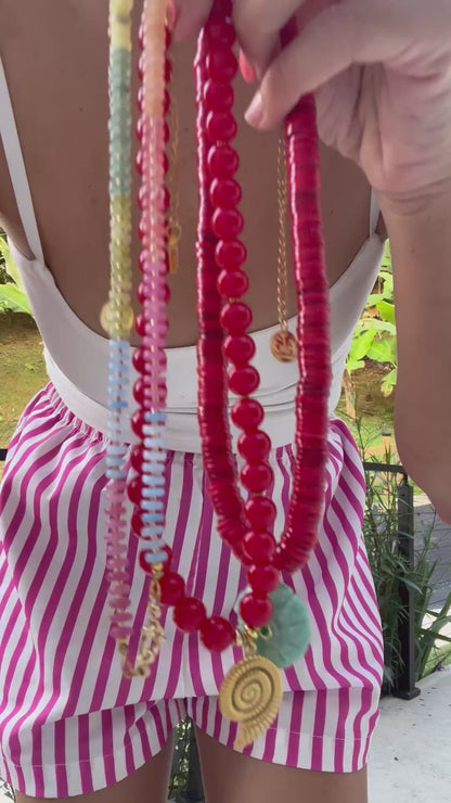 Flamenco necklace