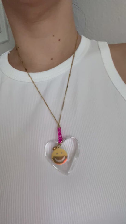 Happy heart chain